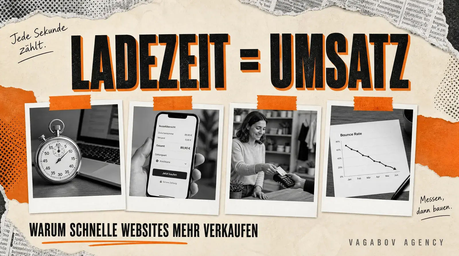 Warum schnelle Websites mehr verkaufen – und wie du das misst